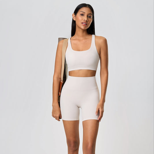 Avanie Striped Short Set
