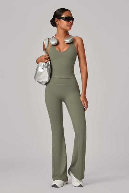 Top And Wide Leg Set