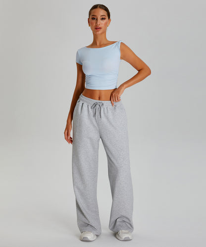 Premium  Wide-Leg Sweatpants