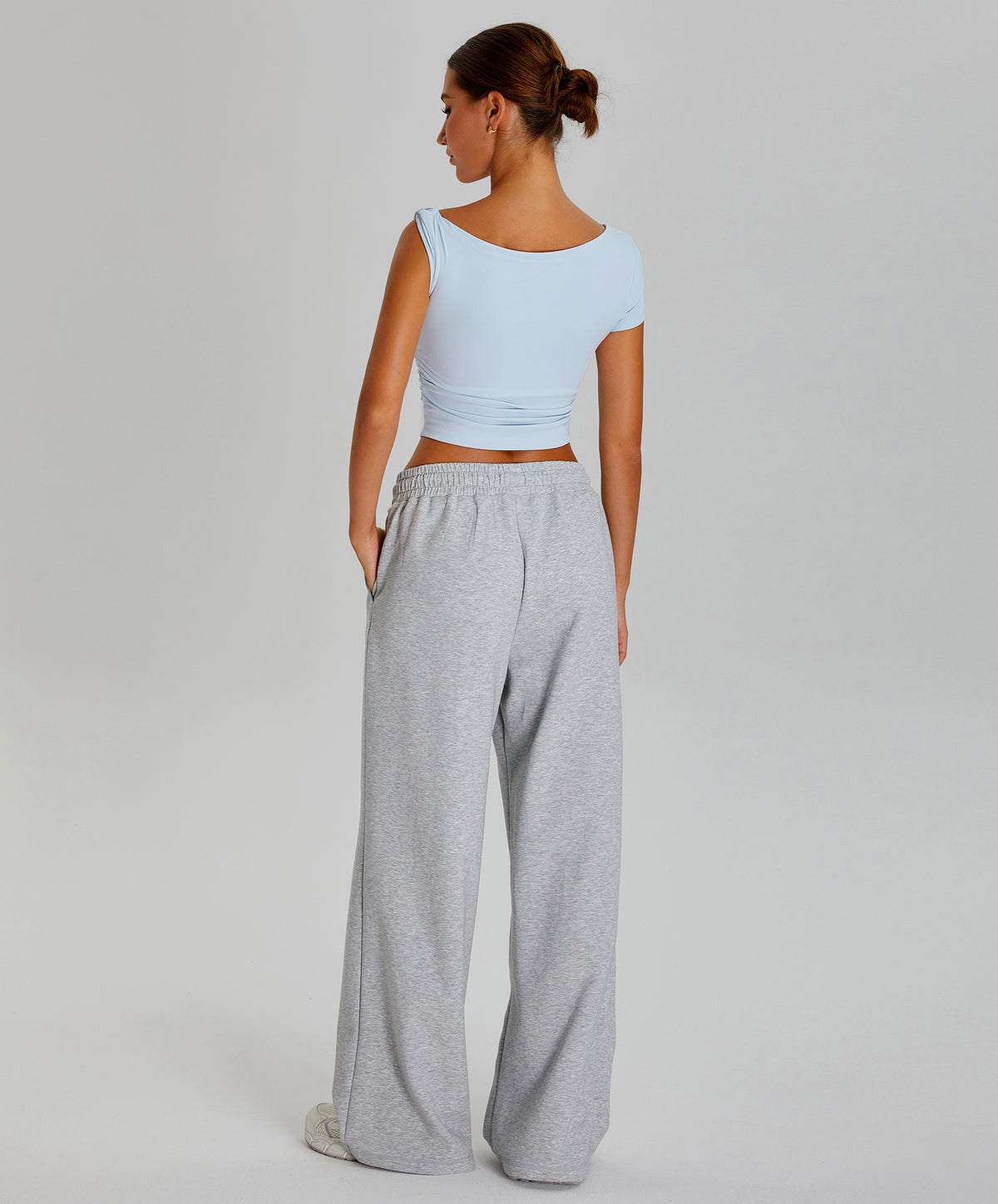 Premium  Wide-Leg Sweatpants