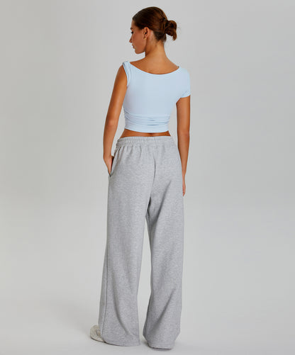 Premium  Wide-Leg Sweatpants