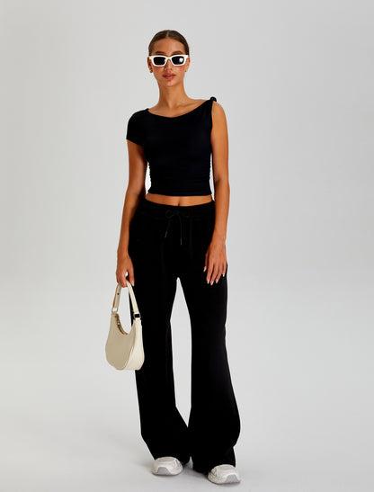 Premium  Wide-Leg Sweatpants