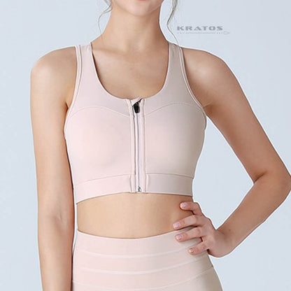 Zipper Bra